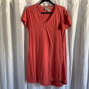 Anthropologie 100% cotton T-shirt dress (never worn)